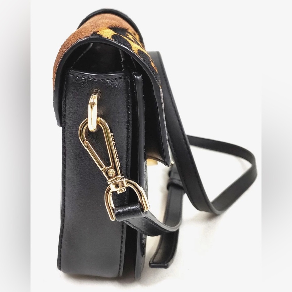 SOLD Michael Kors Patch Crossbody Cheetah Dragon - Picture 3 of 9